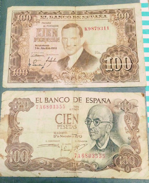 Notas de Espanha