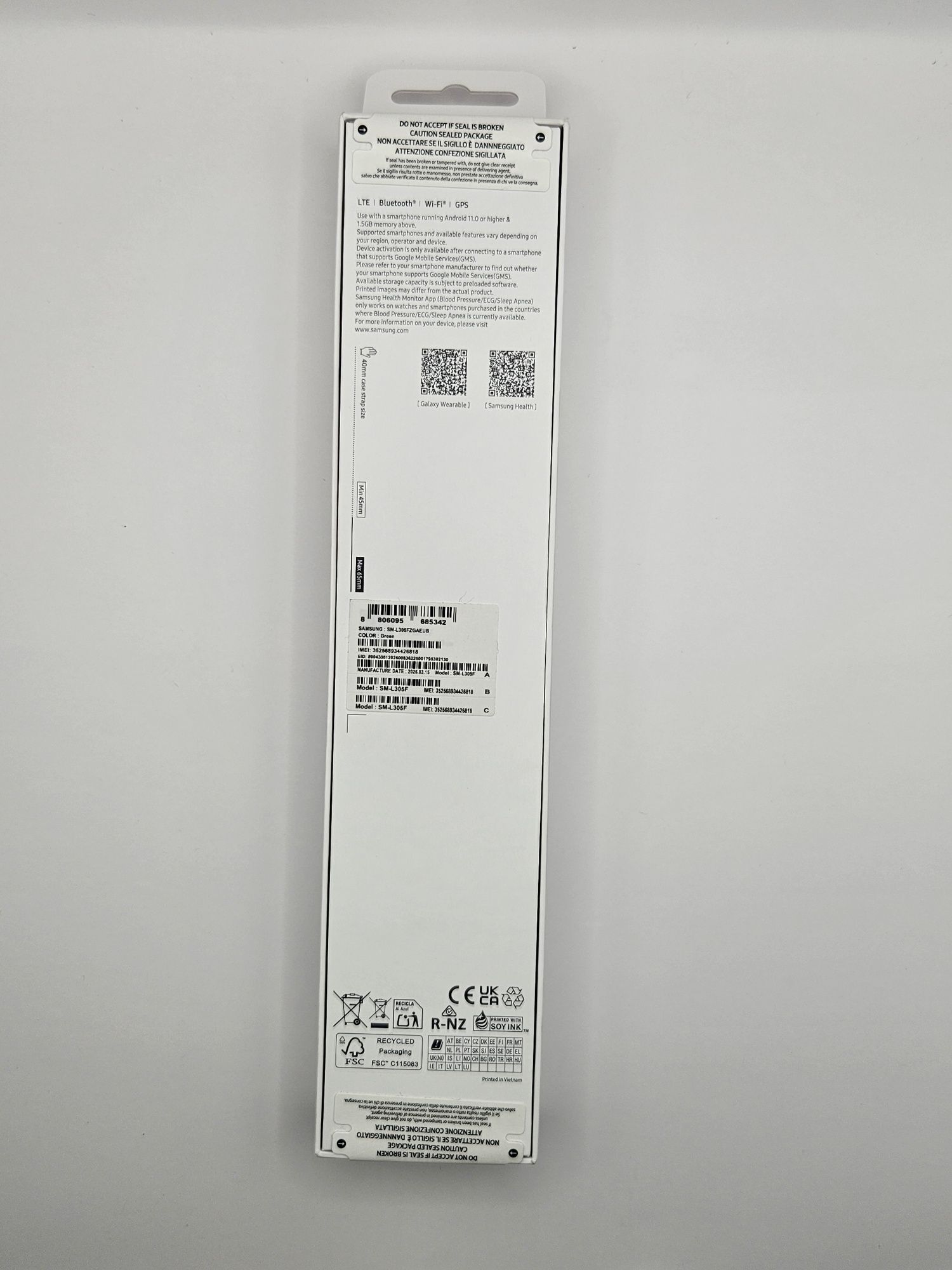 Samsung Galaxy Watch7 LTE 40mm | Новий | Запечатаний