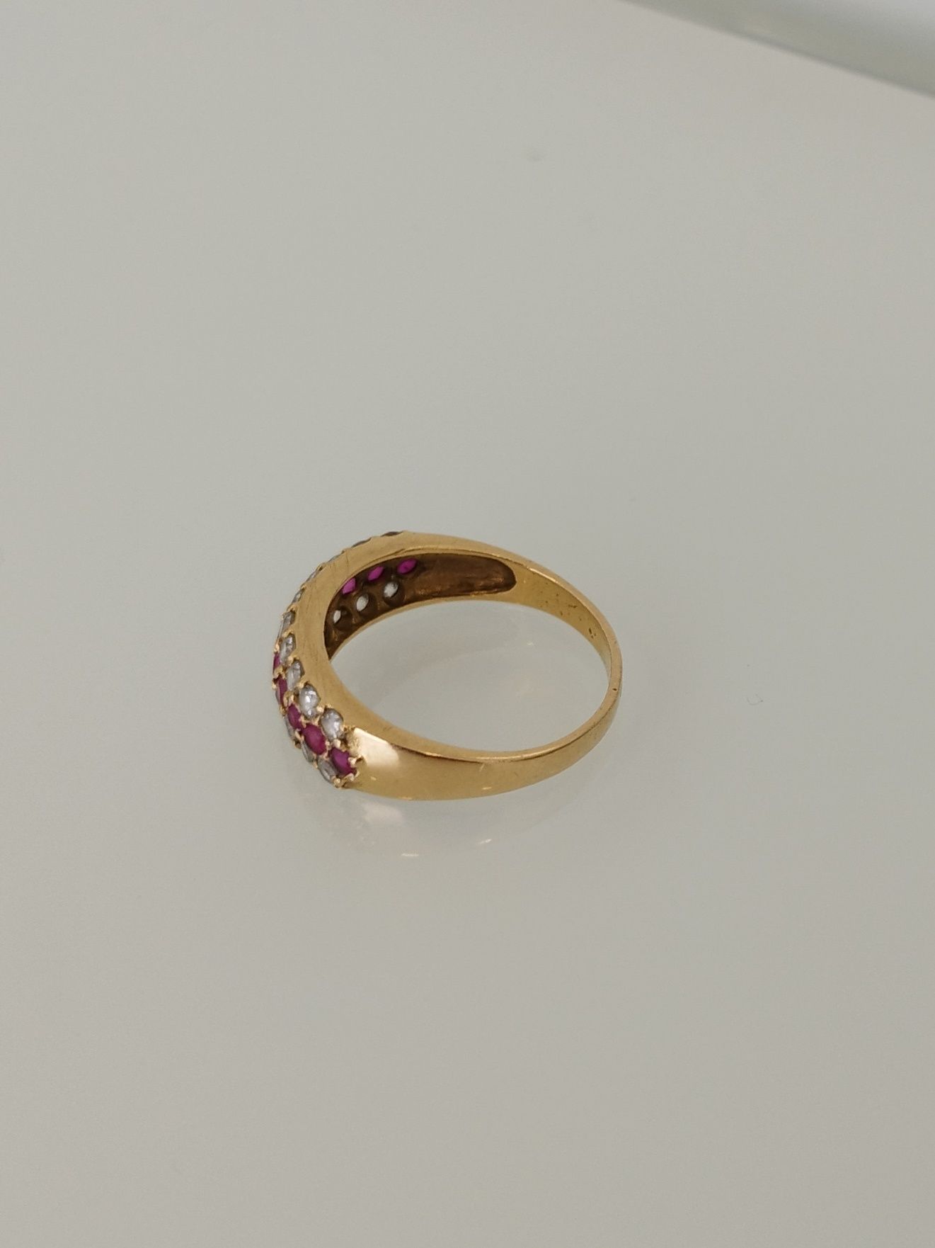 Anel em ouro de 19,2kt