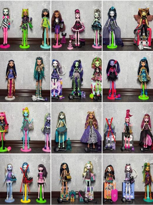 Оновлення! Продам оригінальні ляльки monster high в асортименті