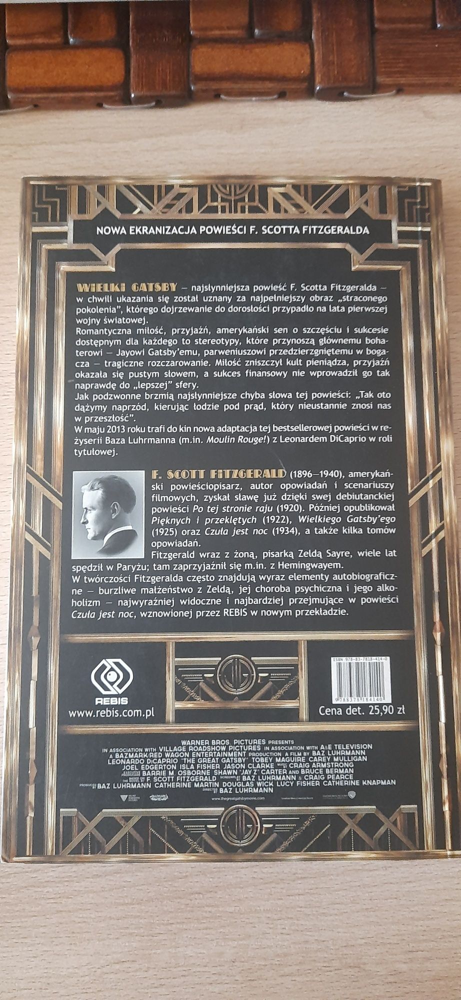 ,,Wielki Gatsby" F.S.Fitzgerald