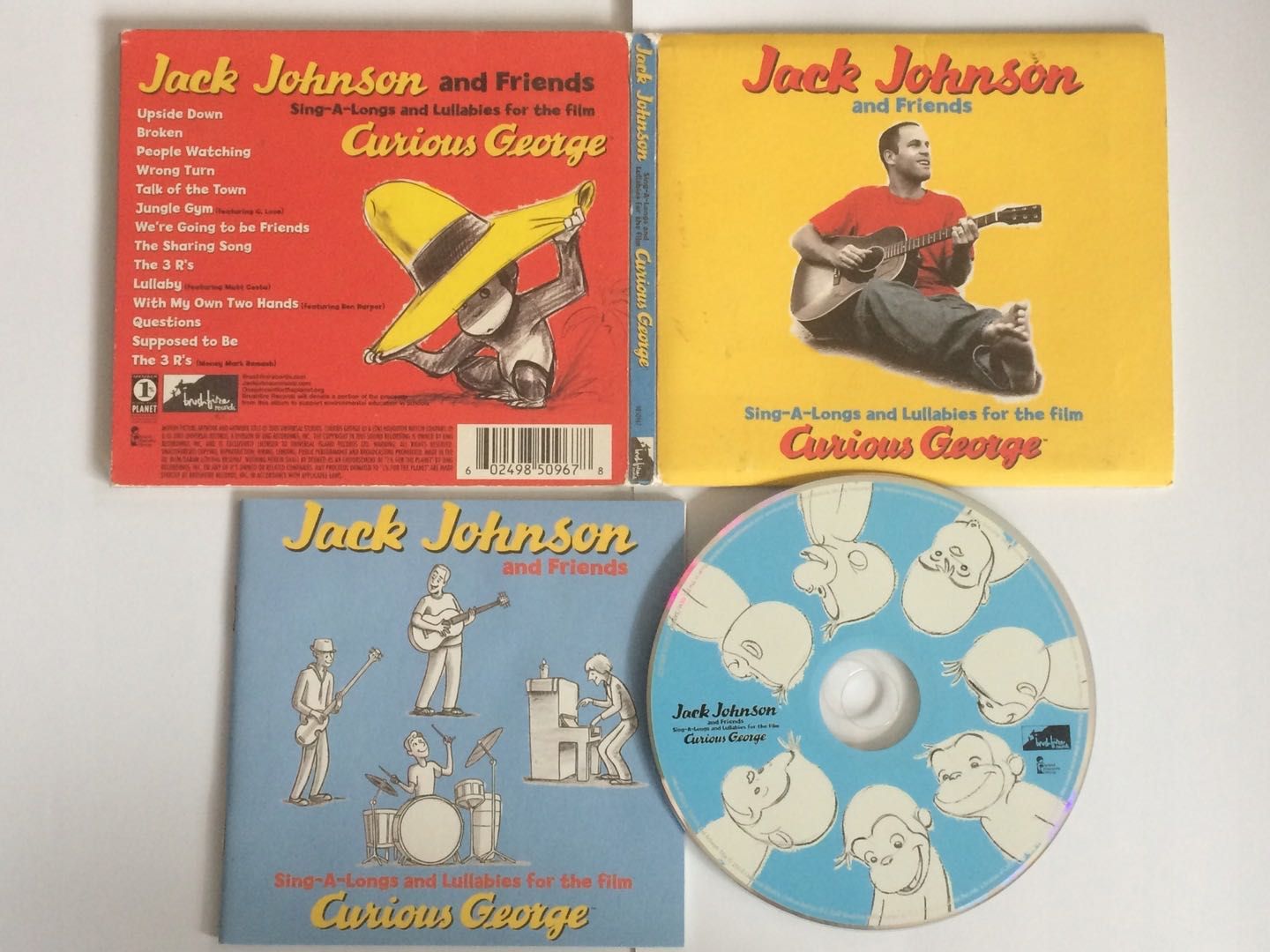 Jack Johnson - Cusious George (CD)