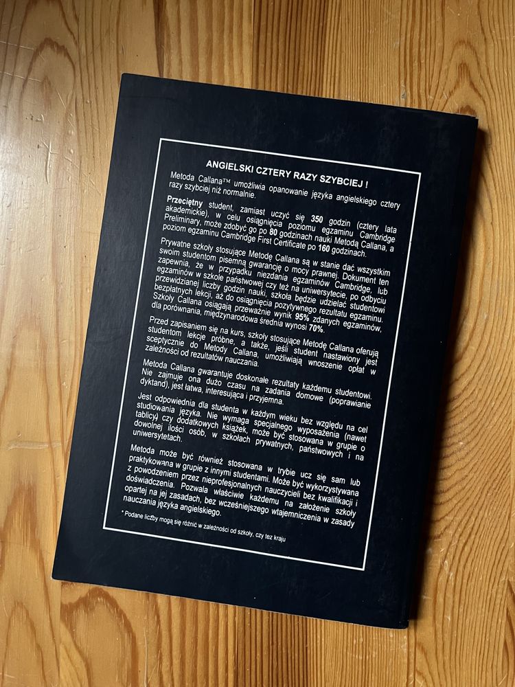 Książka do angielskiego Callan Method Student’s Book 2