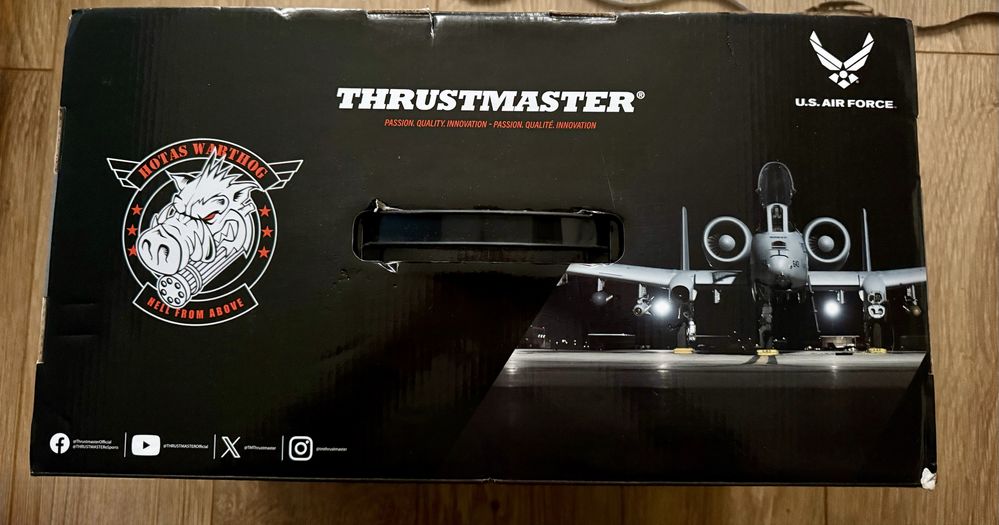 Kontroler THRUSTMASTER Hotas Warthog (PC) NOWY zestaw