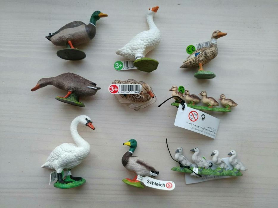 Коллекционная игрушка птица Шляйх Schleich пеликан