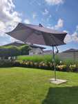 Parasol Ogrodowy Duży Składany 350Cm