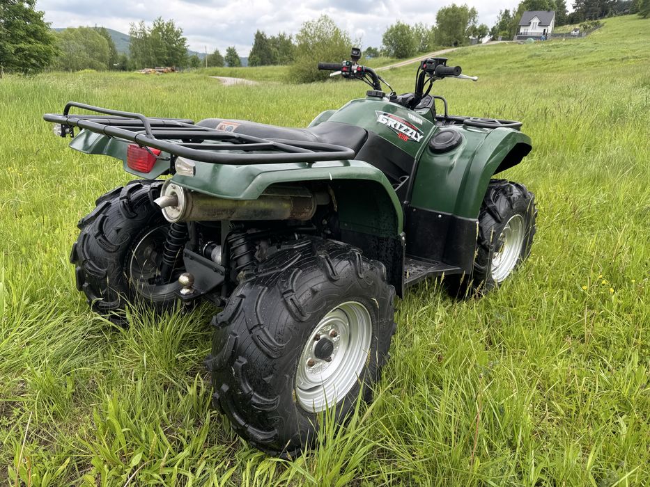 Yamaha grizzly 450 IRS wyciagarka Warn halogeny