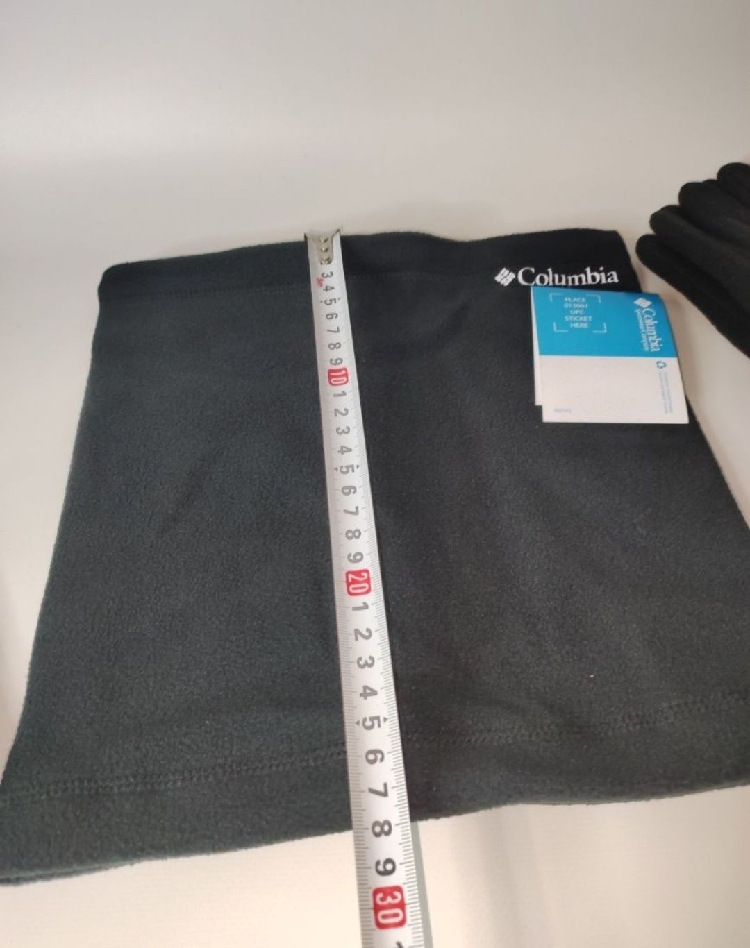 Флисовый Комплект Шапка Бафф и Перчатки Columbia One Size