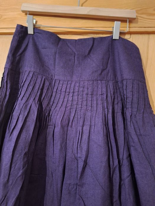 Spódnica, wiosna/lato, fiolet, kwiaty, Quiosque, r. 38