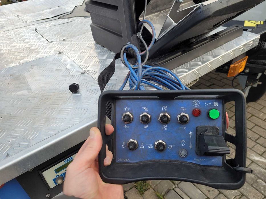 iveco podnośnik koszowy zwyżka przegubowy z jib /cte/zed/23m/multitel