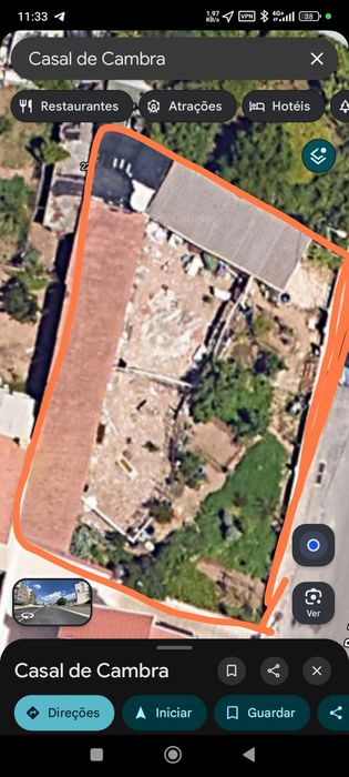 Terreno 509m2 em Casal de Cambra