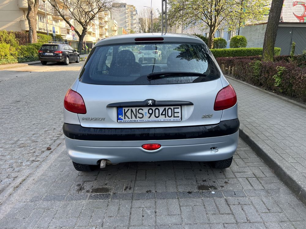 Peugeot 206 1.1 benzyna BD Stan