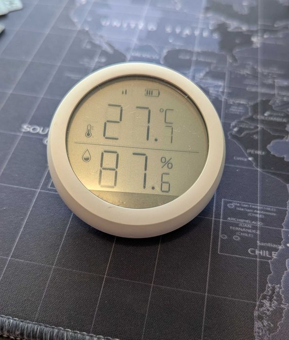 LCD czujnik temperatury i wilgotności ZigBee