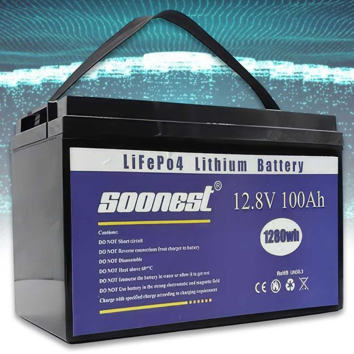 Акумулятор LiFePo4 SOONEST 12V 30/50/100/180/200A аккумулятор lifepo4