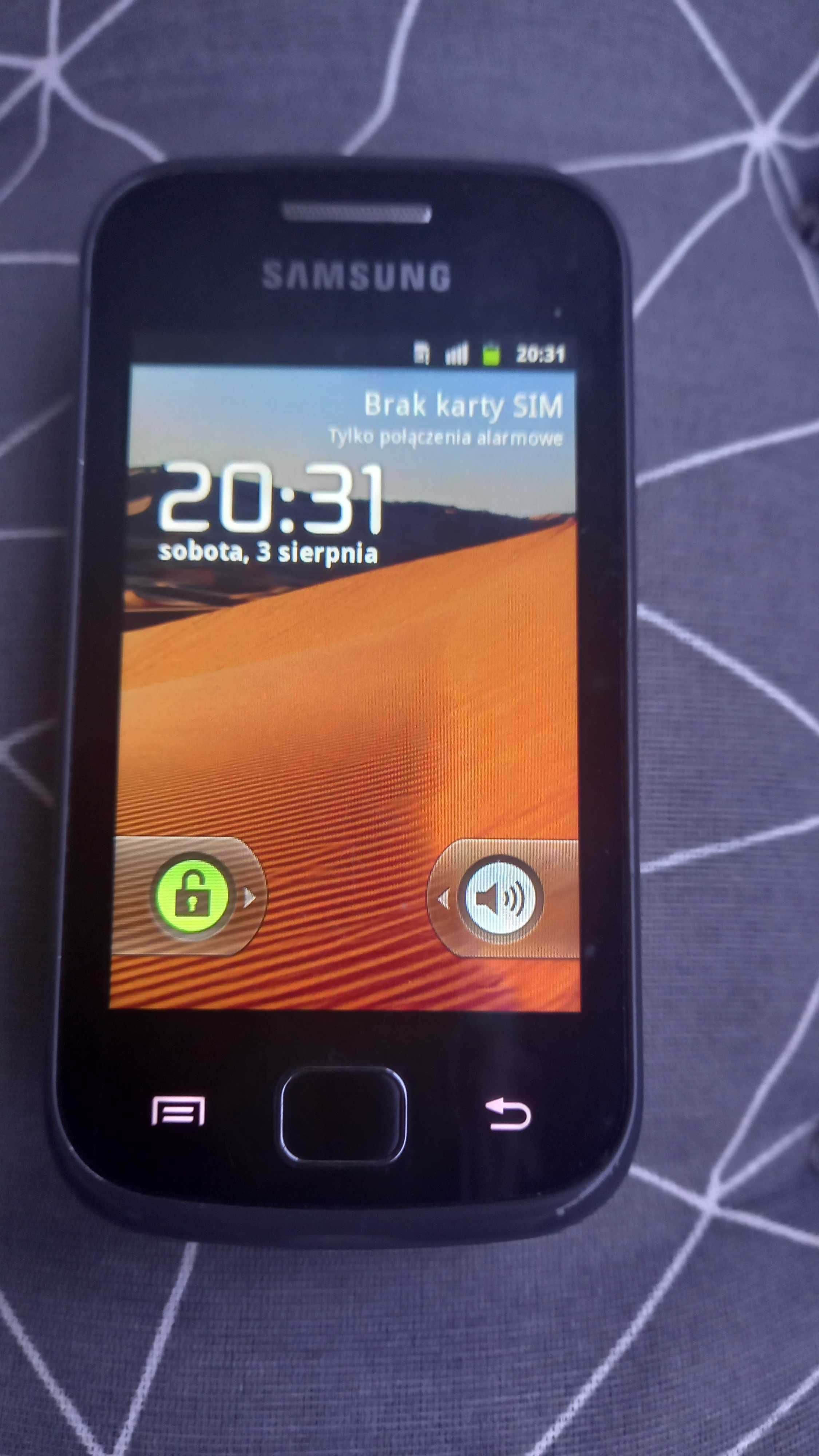 Samsung S5660 Galaxy Gio nowa bateria smartfon telefon komórka ładowar