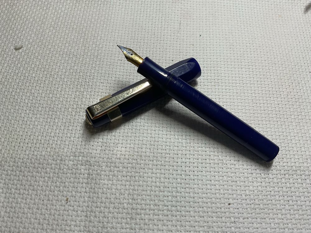Caneta de tinta permanente Kaweco Sport cor azul