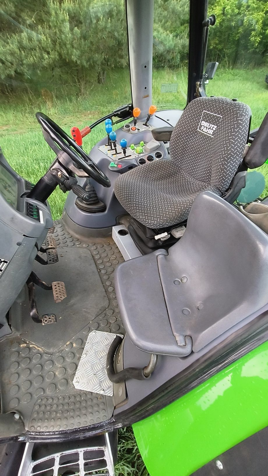 Ciągnik Deutz Fahr Agrotron 150KM John Deere pełna wersja miękka oś TU