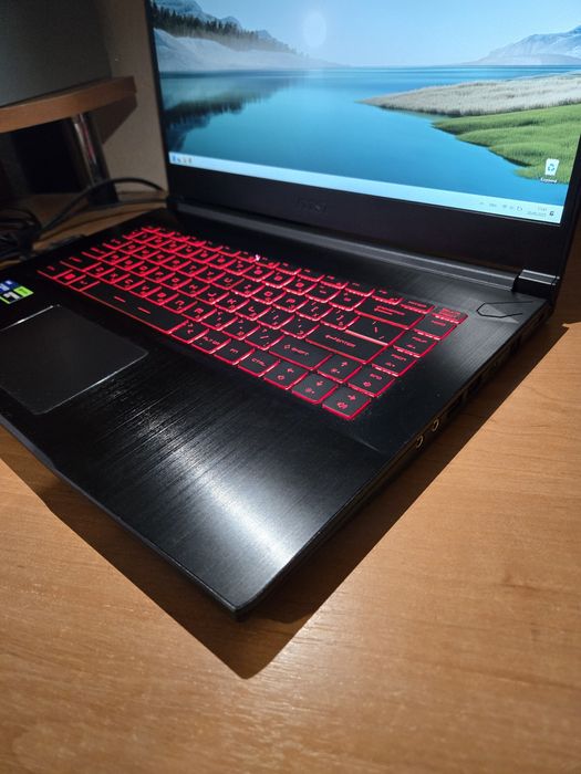 Мощный игровой ноутбук MSI Thin GF63 RTX 4050 16/512gb core i5 12th