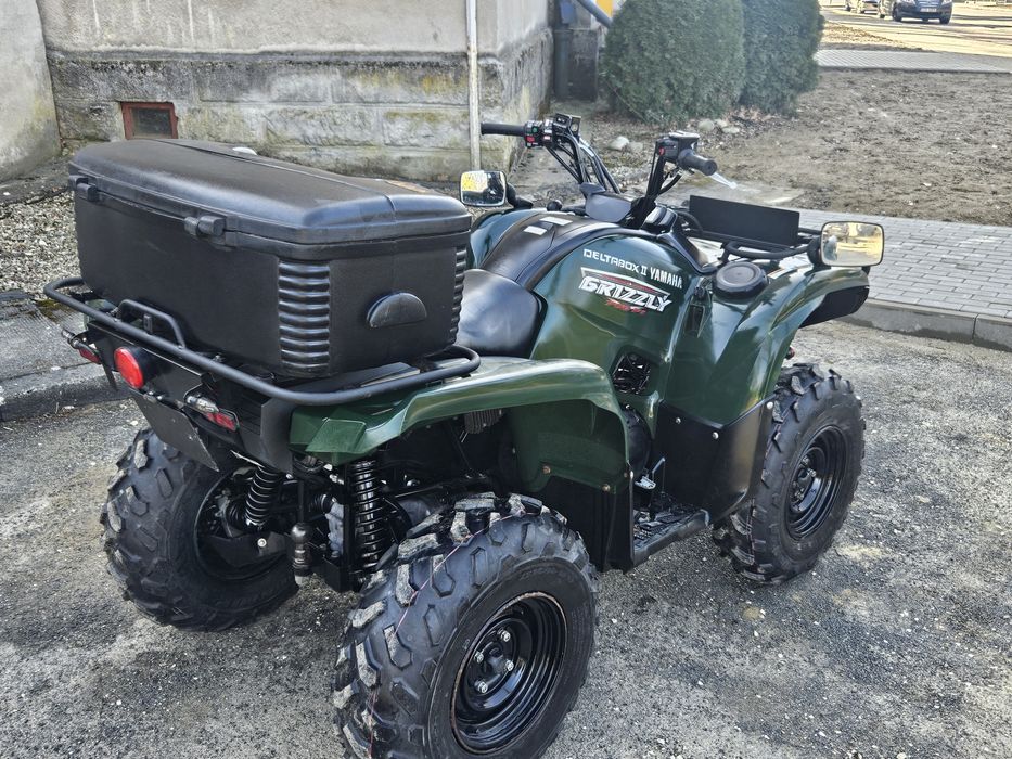 Yamaha Grizzly 700 Zadbane Wyciągarka Warn  Dokumenty  quad 4x4