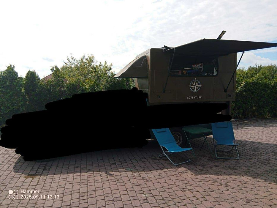 Zabudowa kapsuła pick-up kamping