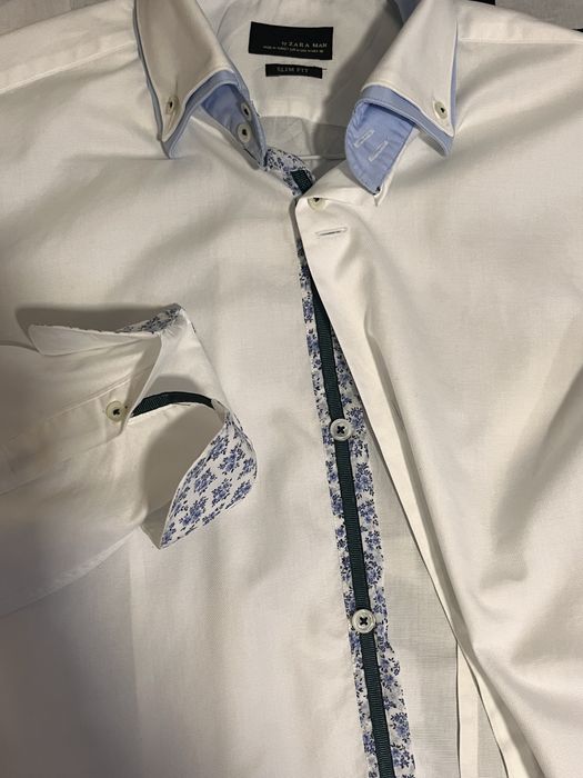 Camisa branca Zara Man