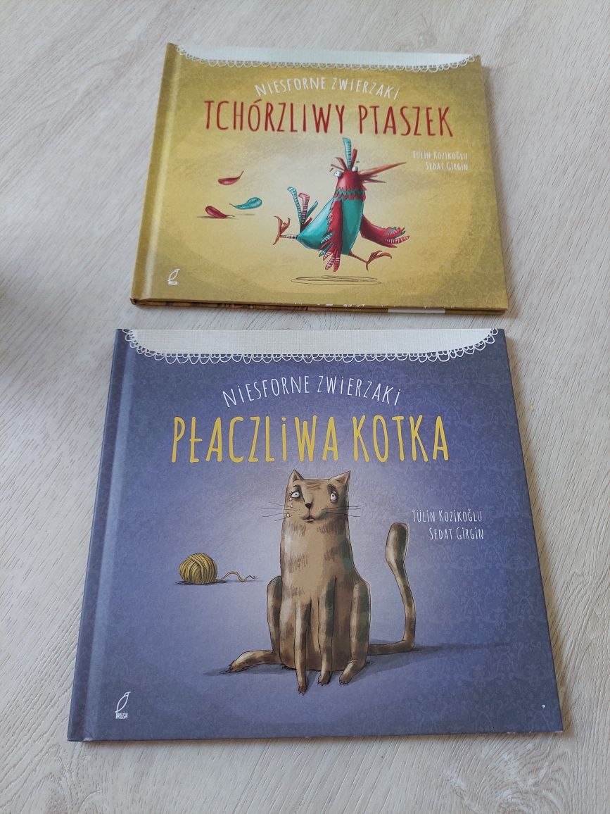 Tchorzliwy ptaszek i płaczliwa kotka nowe