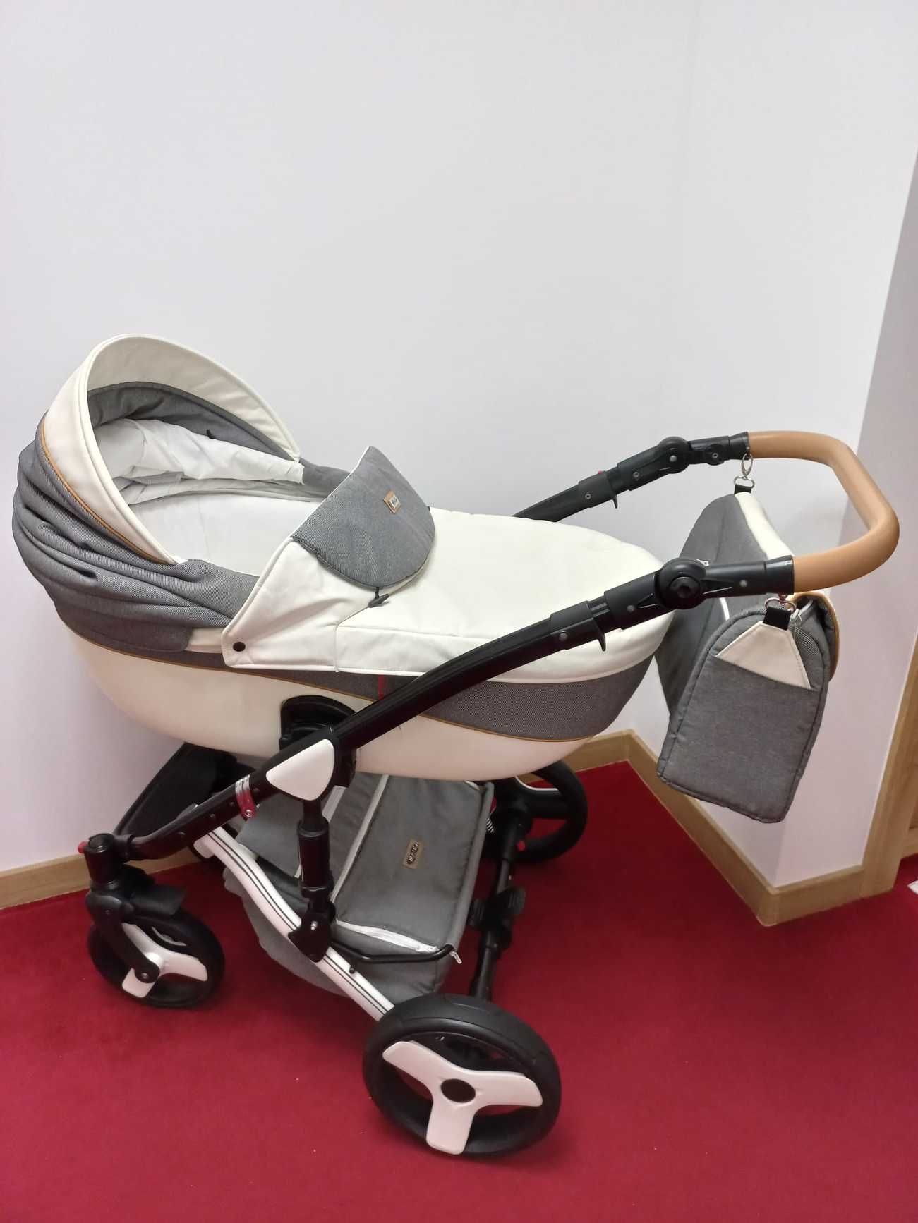 Wózek dla dziecka, dziecięcy,  Milu Kids Starlet 3w1 + dużo akcesorii