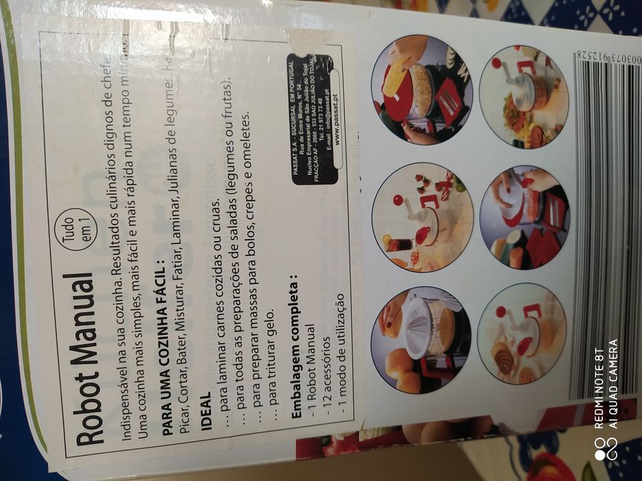 Robot manual cozinha