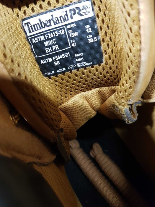 Buty robocze TIMBERLAND rozm 47 wkł 31,5 cm S3