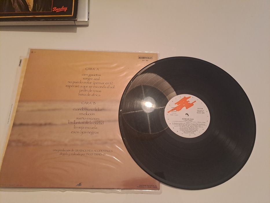 Disco Vinil Duncan Dhu - Canciones