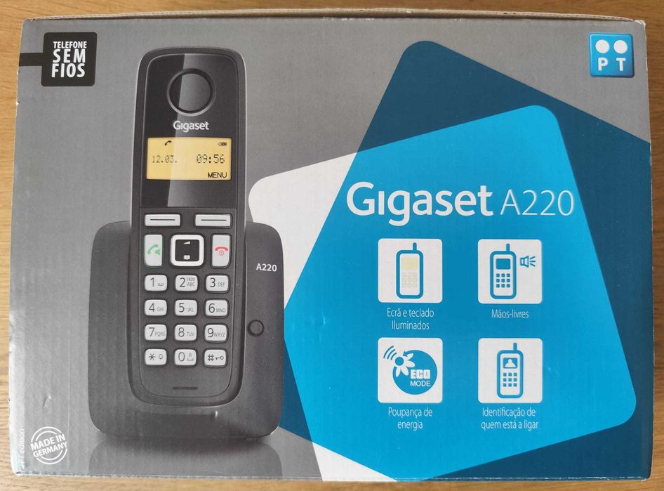 Telefone sem fios Gigaset A220 (novo - 2 unidades em stock)