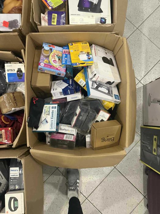 Boxy duże kategoria A B C mix elektronika zabawki sprzęt agd narzędzia