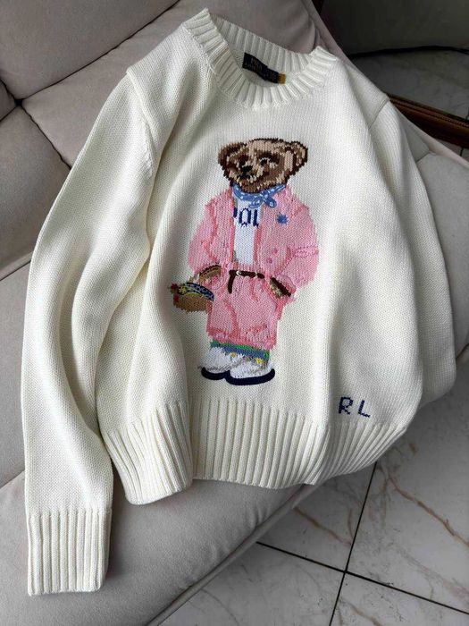 Sweter Polo Ralph Lauren! Kolekcja Misie Bear! Różne modele XS S M L
