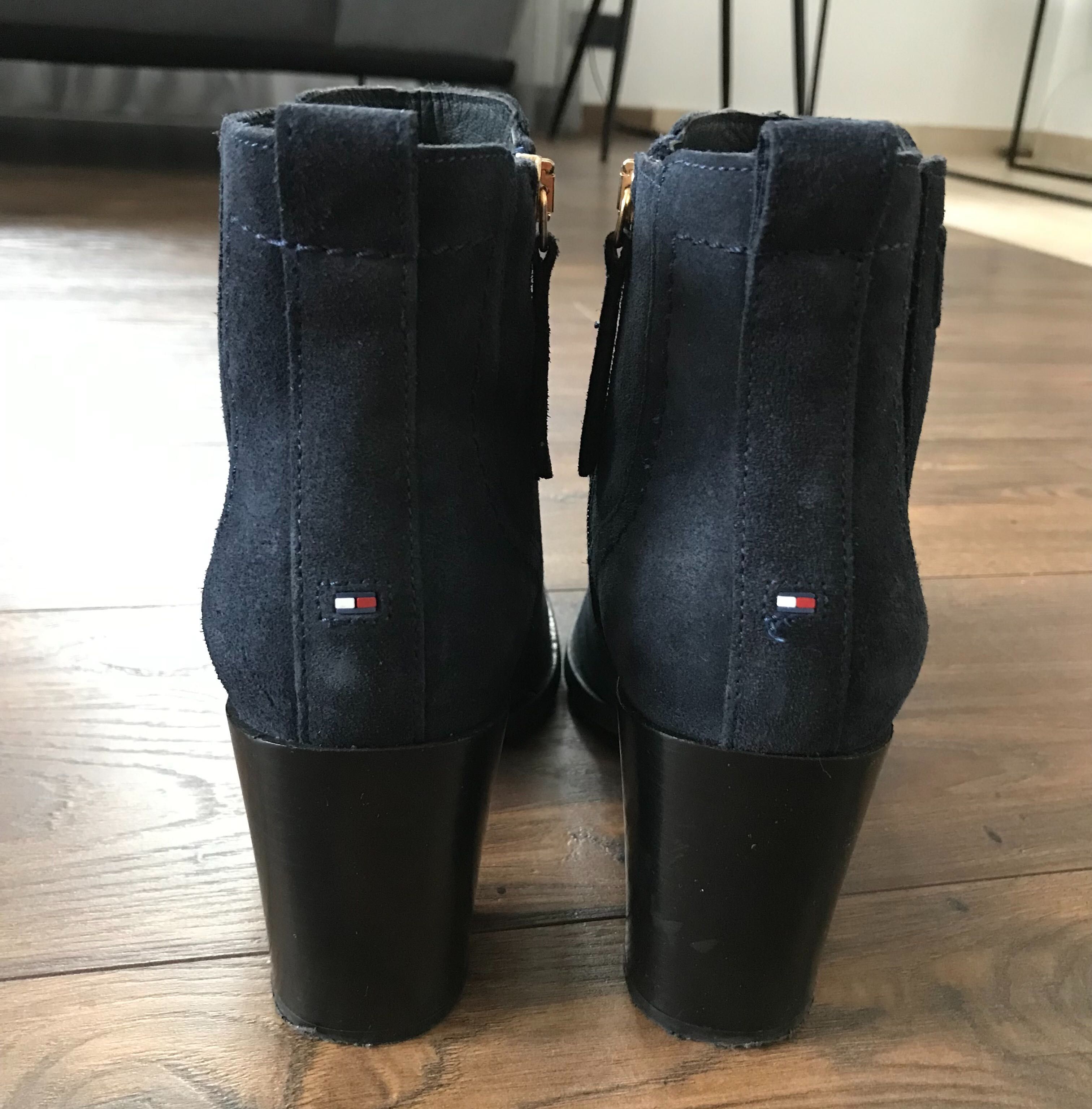 *Tommy Hilfiger* cudo botki Penelope, skóra-j.nowe_39 - sklep 649 zł.