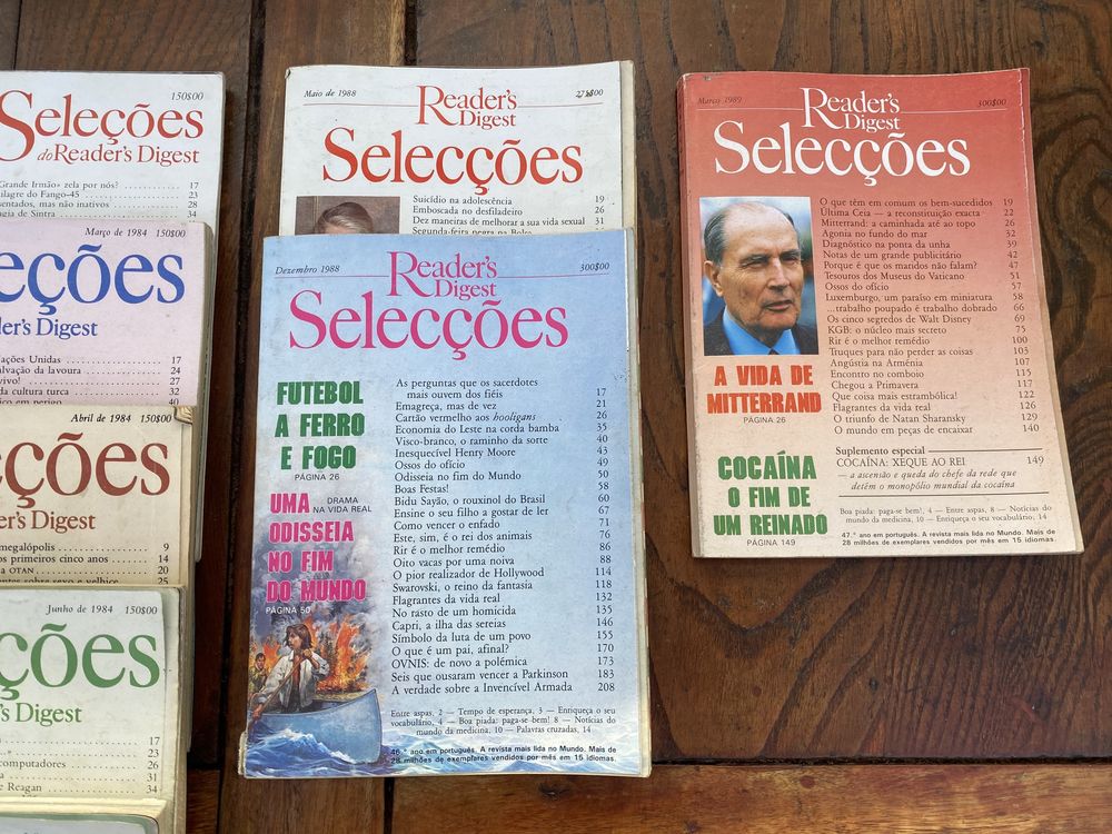 Revistas Seleções Reader’s Digest