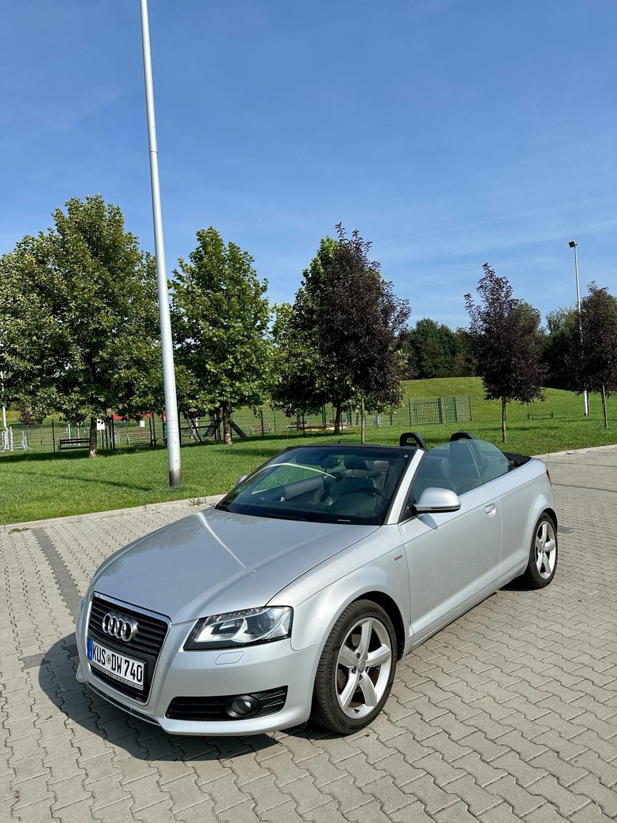 Audi a3 2009r cabrio 2.0 tdi 140km skóry Klimatronik bixenon