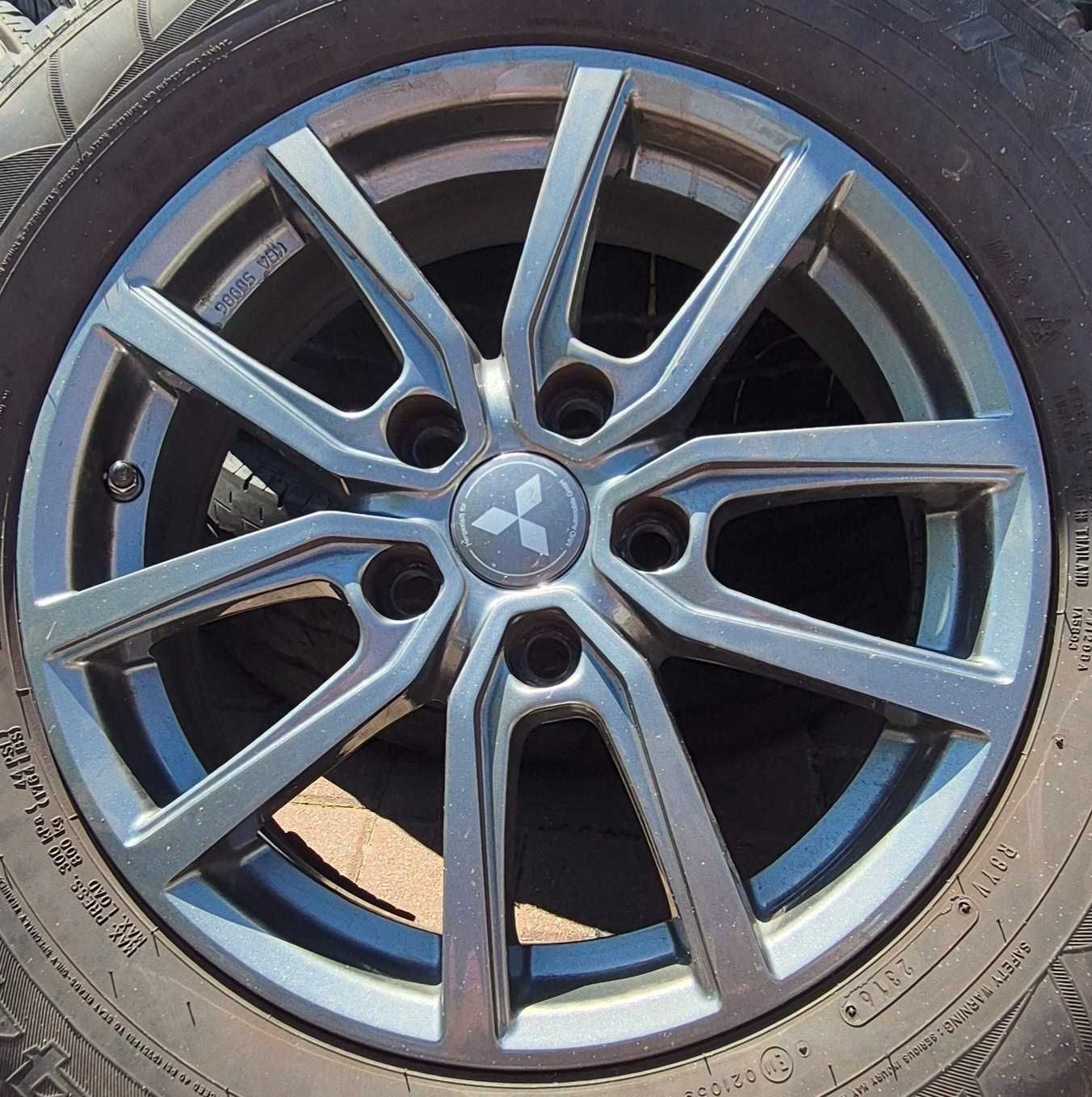 Oryginalne Felgi Aluminiowe Mitsubishi 16" 5X114.3 ET40 IDEALNE !