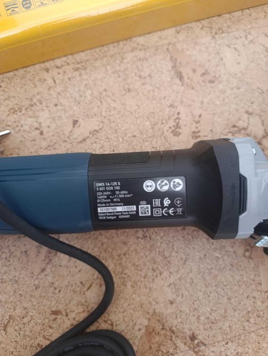 Bosch Professional GWS 14-125 S Szlifierka kątowa 1400 W