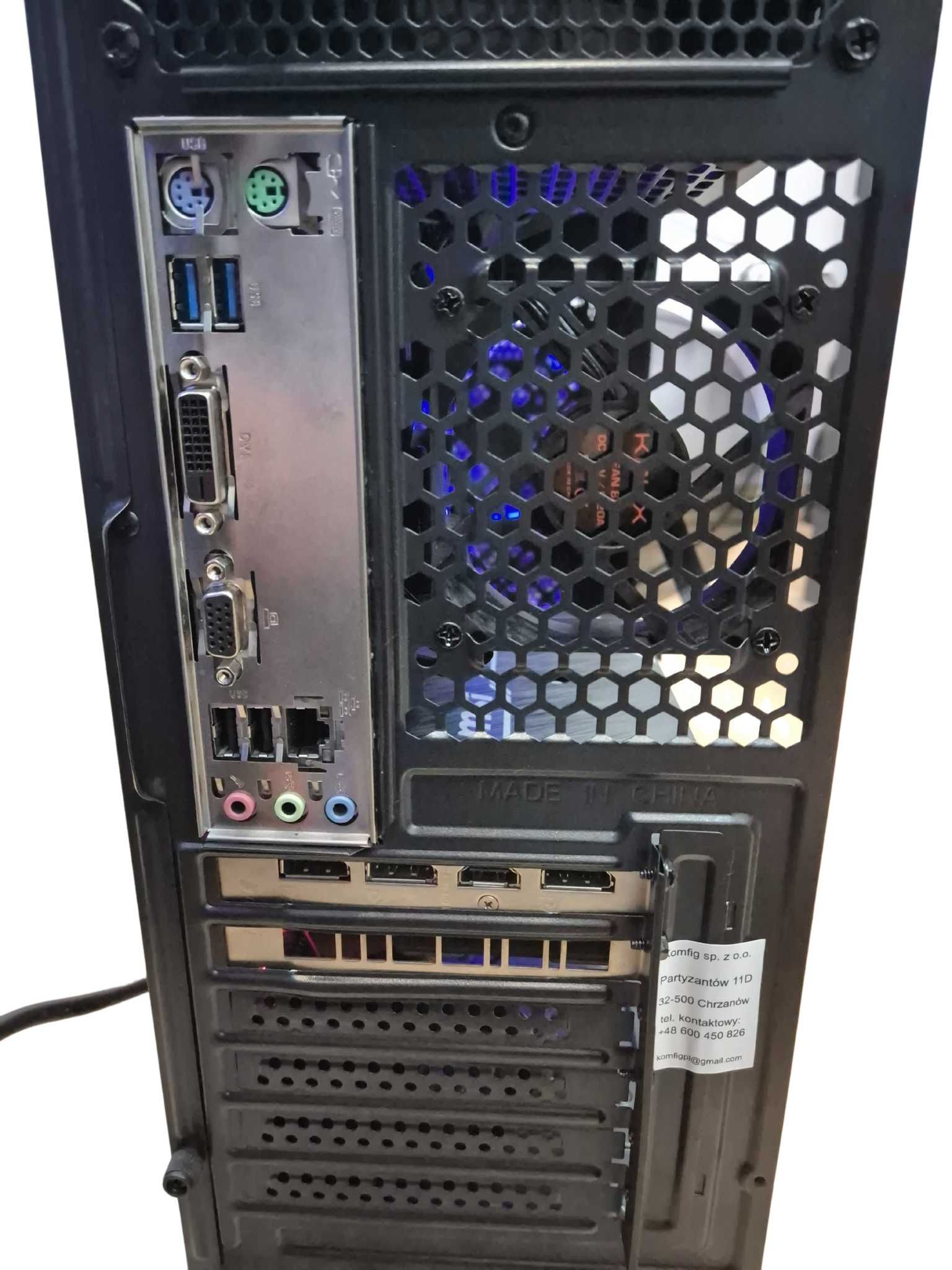 Komputer I5 6400 RTX 2060 16GB DDR4 512GB SSD Gamingowy