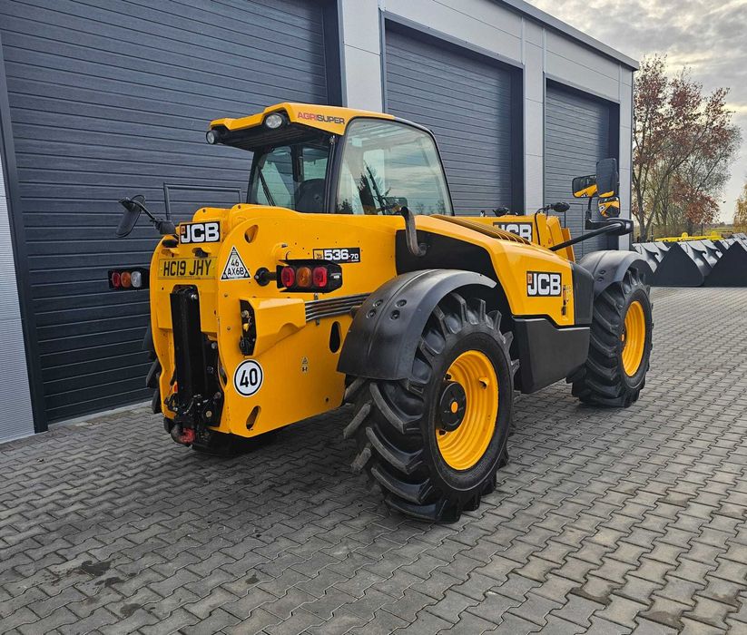 JCB 536-70 AGRI SUPER 10/2019r Najbogatsza WERSJA Klima 40km/h 145kM