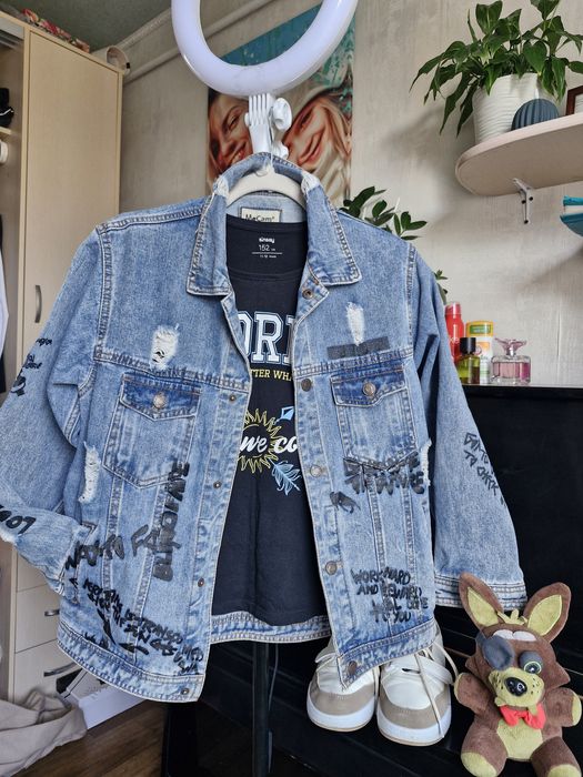 Джинмовий піджак на 140 - 150