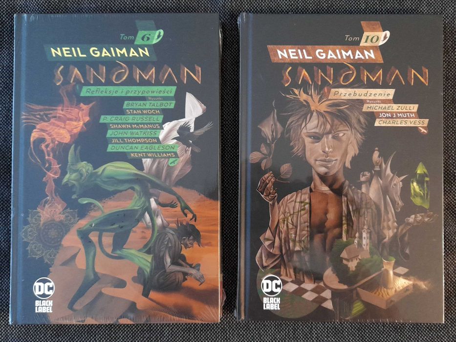Sandman - dwa nowe komiksy, tom 6 i 10