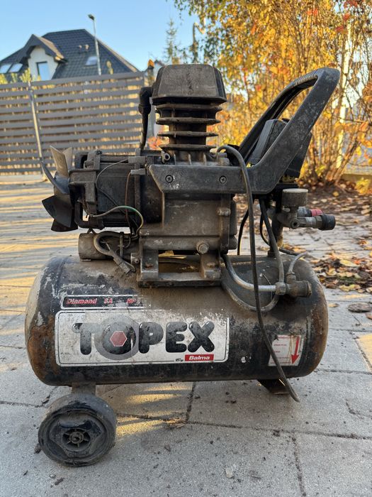 Kompresor TOPEX by Balma – uszkodzony, na części