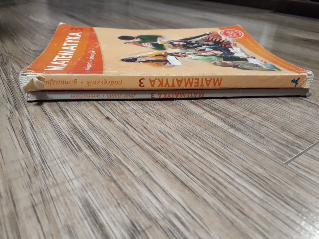 Zestaw podręcznik i zbiór zadań Matematyka z plusem 3 gimnazjum GWO