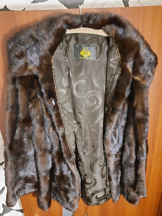Норковая шуба, некрашенная, трансформер, новая