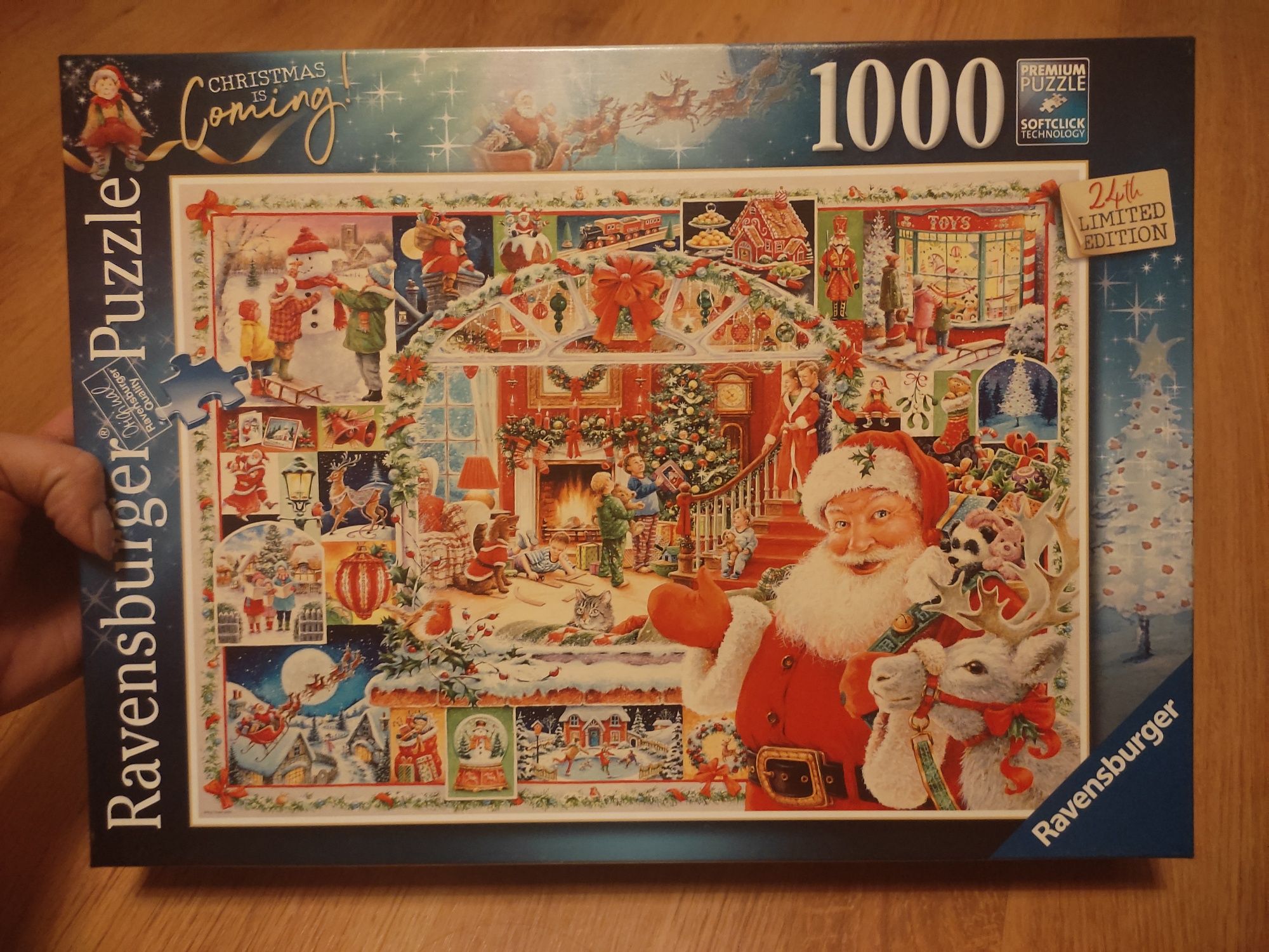 Puzzle Ravensburger "Christmas is coming"