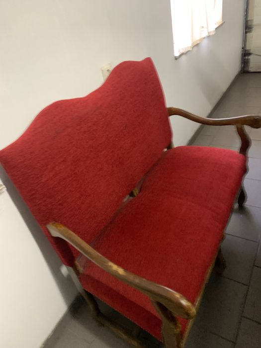 Sofá Vintage (antigo) de 2 lugares  - Muito Bom estado