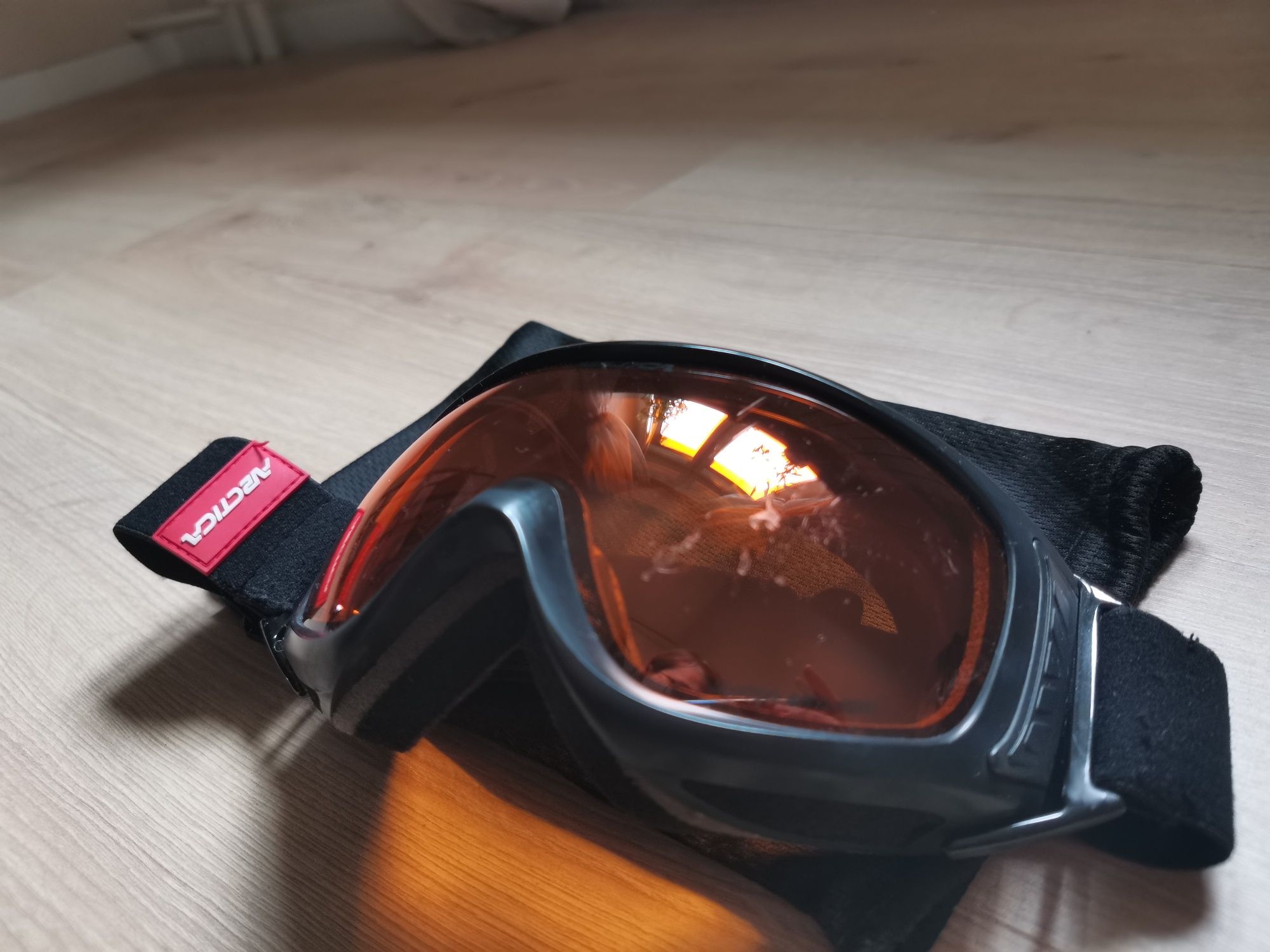 Gogle okulary narciarskie snowboard barty Arctica 2 uv słońce mgła