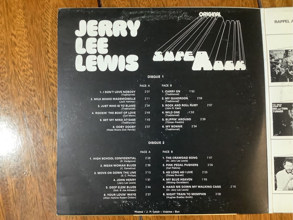 Vinil Jerry Lee Levis