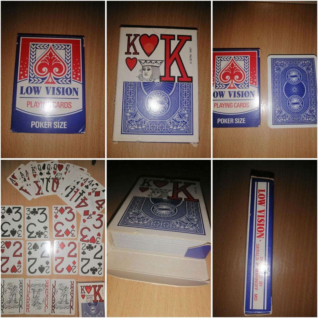 Карты игральные для коллекции. Карты покерные.